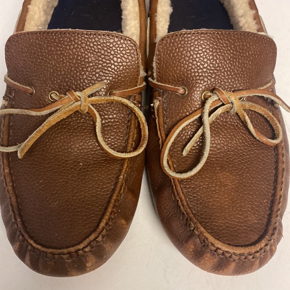 Cole Haan Leather Loafer Shoes Wool Lined Size 11M main image 5